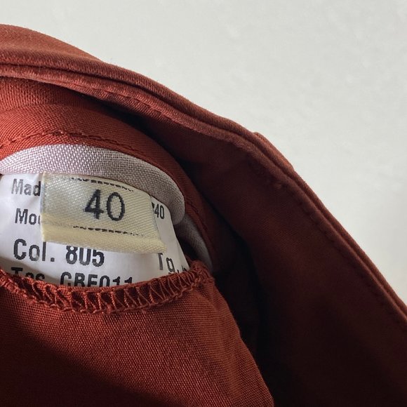 Mason’s Women Chino New York Slim Fit Pants Brick Size 40 US 4 - Picture 5 of 8